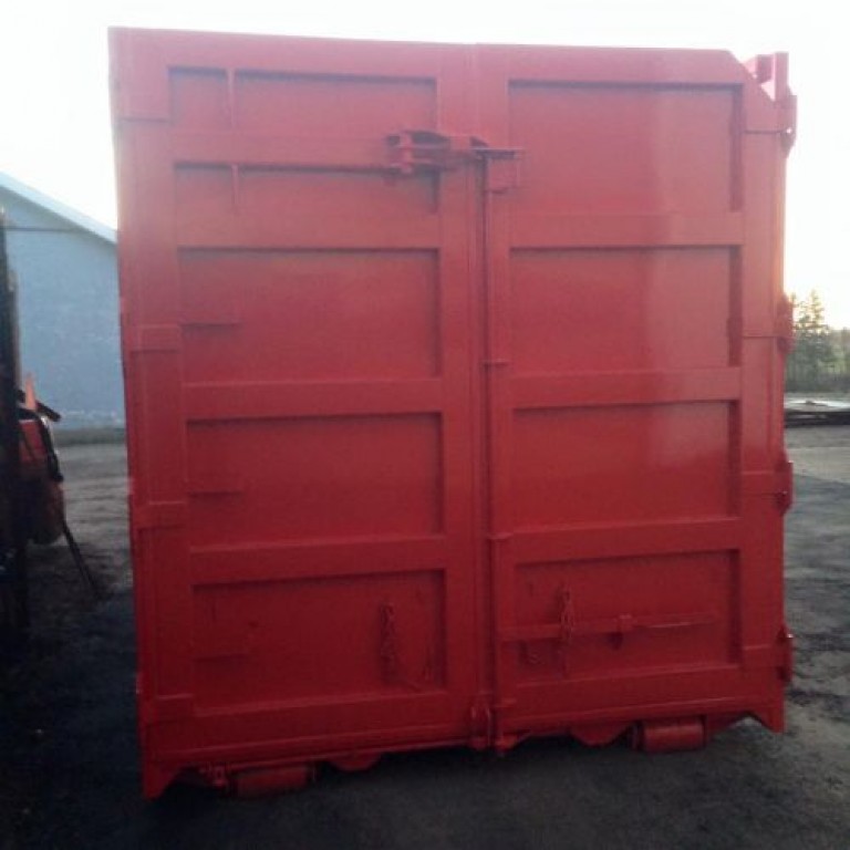 Rød volume container